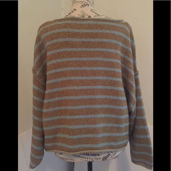 Free People Bardot Serenity Combo Sweater Sz Small - Picture 2 of 5